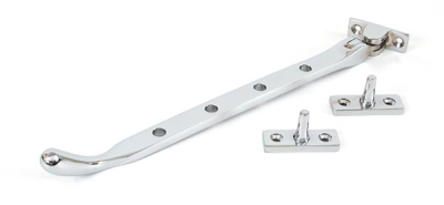 Polished Chrome Peardrop Stay