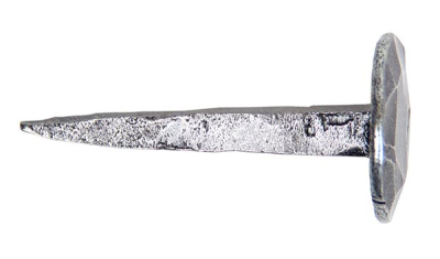 Pewter Patina Handmade Nail