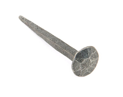 Pewter Patina Handmade Nail