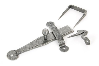 Pewter Patina Latch Set