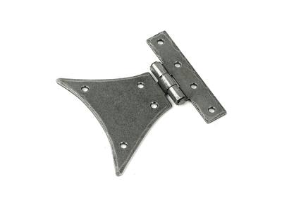 Pewter Patina Half Butterfly Hinge (pair)