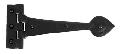 Black Black Cast T Hinge (pair)