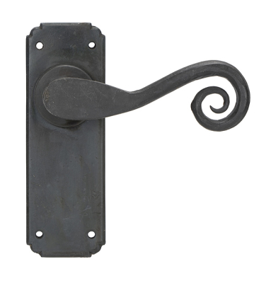 Beeswax Monkeytail Lever Latch Set