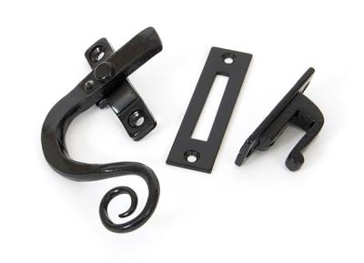 Black Locking Monkeytail Fastener