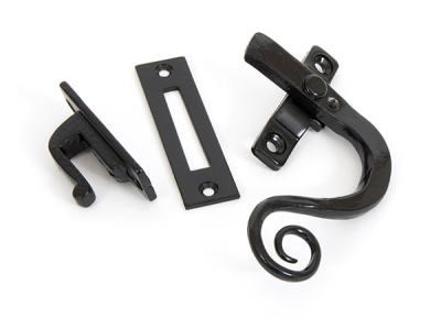 Black Locking Monkeytail Fastener