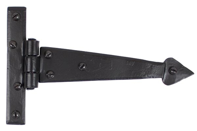 Black Arrow Head T Hinge (pair)
