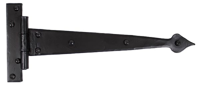 Black Arrow Head T Hinge (pair)