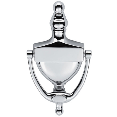 Victorian Urn Door Knocker - Polished Chrome