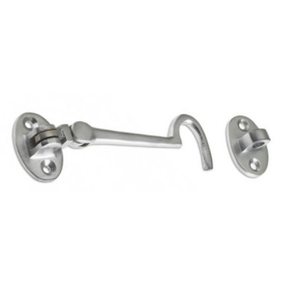 Cabin Hook 6Inch - Satin Chrome