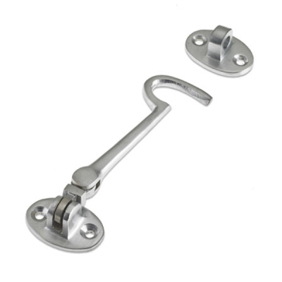 Cabin Hook 12Inch - Satin Chrome