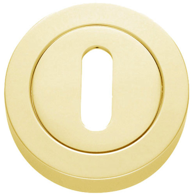 Standard Profile Escutcheon (Concealed Fix) - Polished Brass