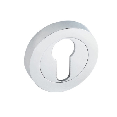 Insignia Euro Profile Escutcheon - Polished Chrome (Zinc)