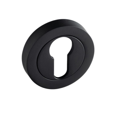 Insignia Euro Profile Escutcheon - Black (Zinc)