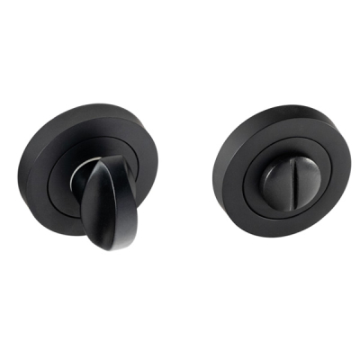 Insignia Thumbturn & Release Set - Black (Zinc)