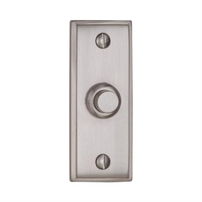 Bell Push - Satin Chrome