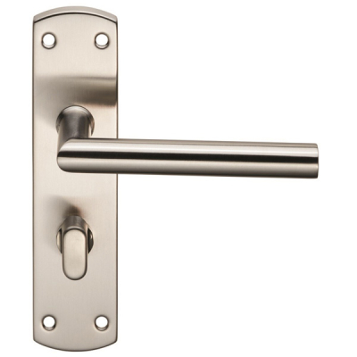Mitred Lever Bathroom Handle Set - SSS
