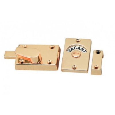 Cubicle Indicator Bolt - PVD Brass