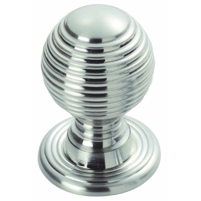 Queen Anne Knob 35mm - Polished Chrome