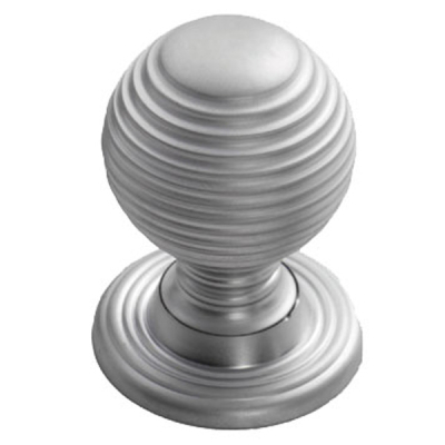 Queen Anne Knob 35mm - Satin Chrome