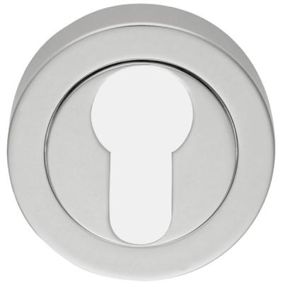 Euro Profile Escutcheon (Concealed Fix) - Satin Chrome