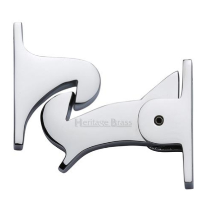 Gravity Door Catch - Polished Chrome
