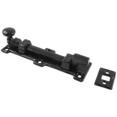 Kirkpatrick (1155) - Cranked Knob Bolt 8Inch - Black