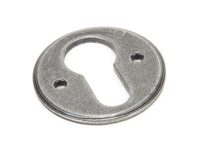 Pewter Patina Regency Euro Escutcheon