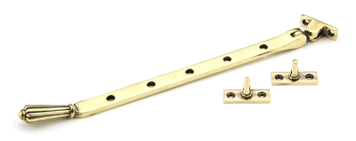 Aged Brass Hinton Stay