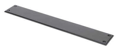 Aged Bronze Art Deco Fingerplate