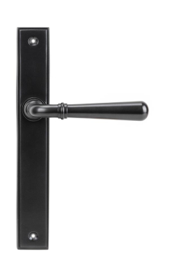 Aged Bronze Newbury Slimline Lever Espag. Latch Set
