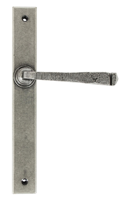 Pewter Patina Avon Slimline Lever Espag. Latch Set