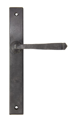 External Beeswax Avon Slimline Lever Espag. Latch Set