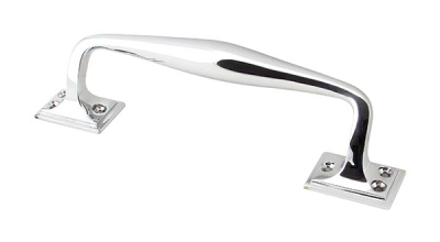 Polished Chrome Art Deco Pull Handle