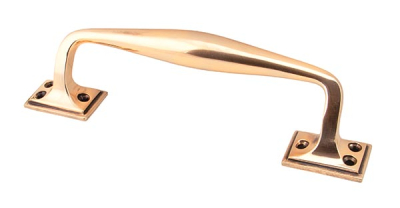 Polished Bronze Art Deco Pull Handle