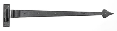 External Beeswax Hook & Band Hinge - Cranked (pair)