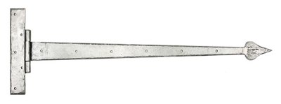 Pewter Patina Barn Door 36Inch T Hinge (pair)