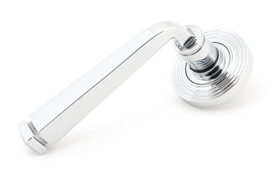 Polished Chrome Avon Round Lever on Rose Set (Sprung)