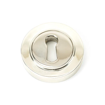 Polished Nickel Round Escutcheon