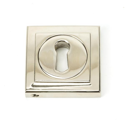 Polished Nickel Round Escutcheon