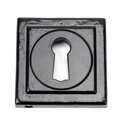 Black Round Escutcheon