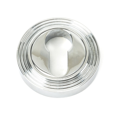 Polished Chrome Round Euro Escutcheon