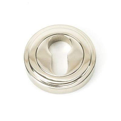 Polished Nickel Round Euro Escutcheon