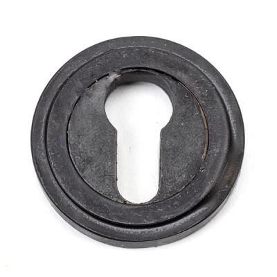 External Beeswax Round Euro Escutcheon