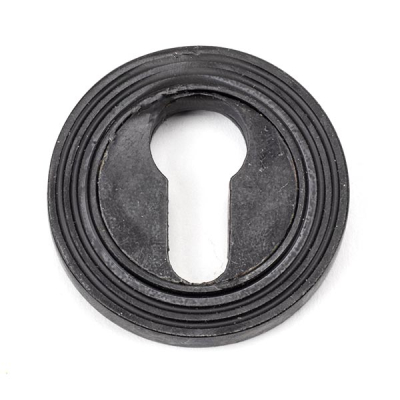 External Beeswax Round Euro Escutcheon