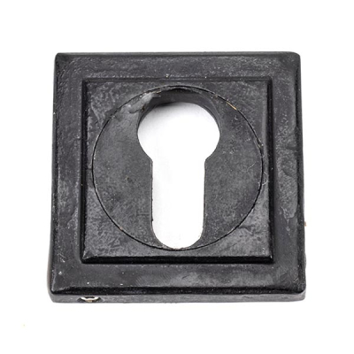 External Beeswax Round Euro Escutcheon