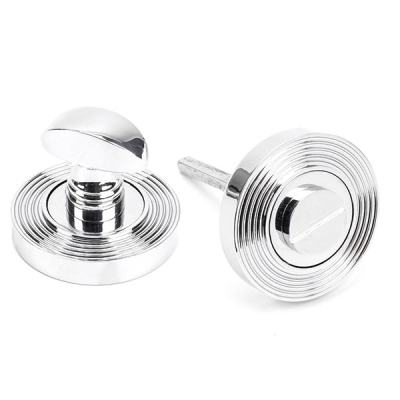 Polished Chrome Round Thumbturn Set