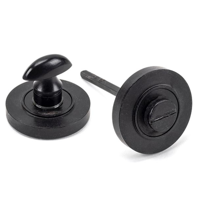 External Beeswax Round Thumbturn Set