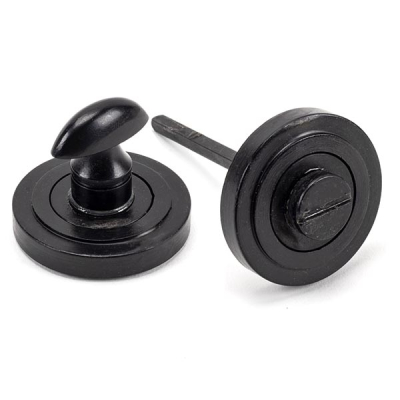 External Beeswax Round Thumbturn Set