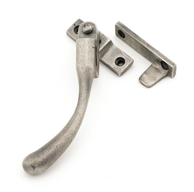 Antique Pewter Night-Vent Locking Peardrop Fastener