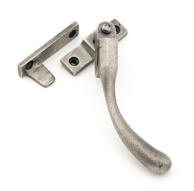 Antique Pewter Night-Vent Locking Peardrop Fastener